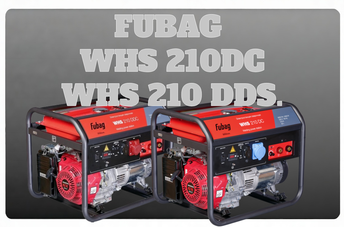 Сварочные генераторы FUBAG WHS 210 DC и WHS 210 DDC